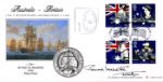 Australian Bicentenary, Arrival of the First Fleet
Signed By: The Rt Hon Bernard Weatherill (Speaker of the House of Commons) Australian Bicentenary, Arrival of the First Fleet
Signed By: The Rt Hon Bernard Weatherill (Speaker of the House of Commons)