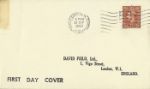 KGVI: 1 1/2d Pale Red-brown
Plain Cover KGVI: 1 1/2d Pale Red-brown
Plain Cover
