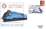 World Steam Speed Record
Class A4 - 4468 Mallard
Producer: Scotsman Covers
Series: British Rail History (7.3) World Steam Speed Record
Class A4 - 4468 Mallard
Producer: Scotsman Covers
Series: British Rail History (7.3)