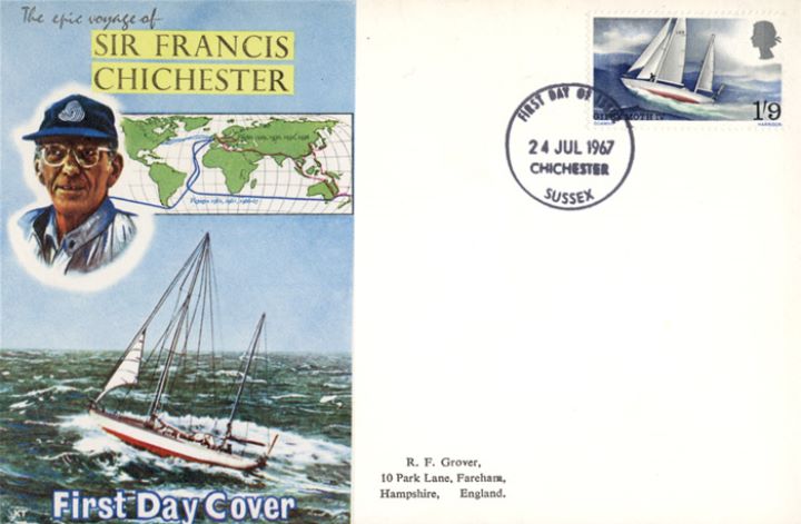 Sir Francis Chichester, Gypsy Moth & Route Sir Francis Chichester, Gypsy Moth & Route