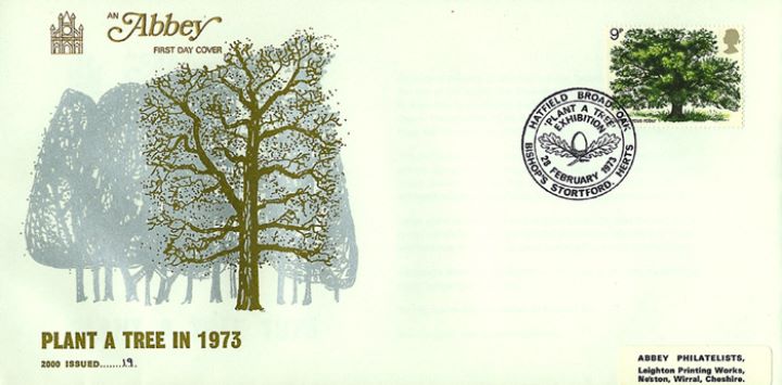 British Trees - The Oak, Plant a Tree in 1973 British Trees - The Oak, Plant a Tree in 1973