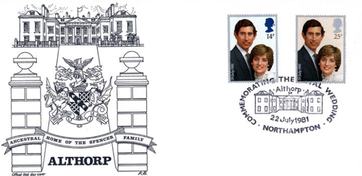 Royal Wedding 1981, Althorp - Home of the Spencers Royal Wedding 1981, Althorp - Home of the Spencers