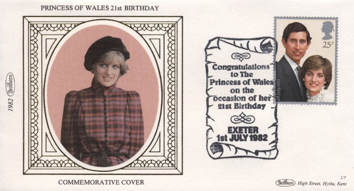 Princess of Wales 21st Birthday, Diana in Tartan Princess of Wales 21st Birthday, Diana in Tartan