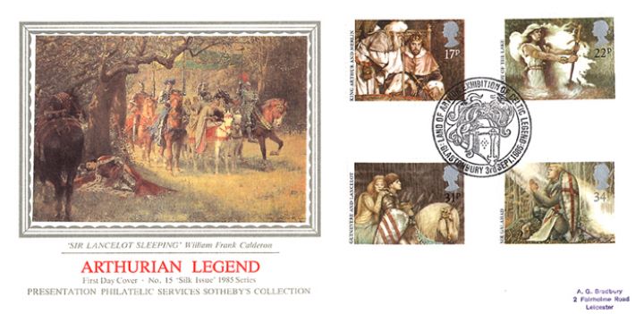 Arthurian Legend, Sir Lancelot Sleeping Arthurian Legend, Sir Lancelot Sleeping