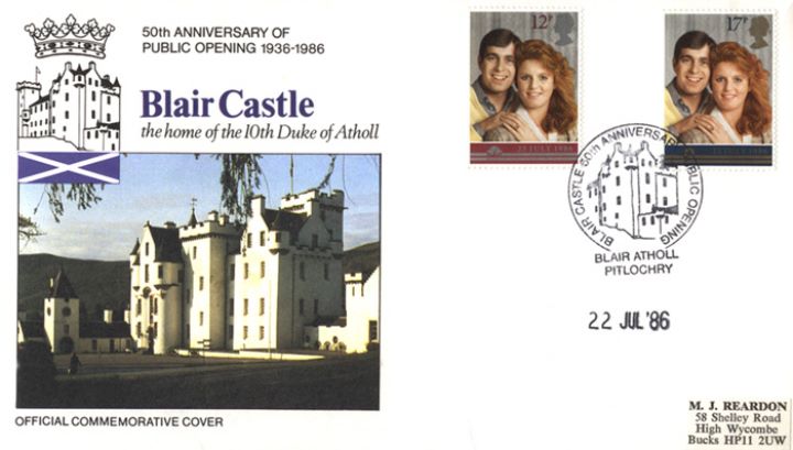 Royal Wedding 1986, Blair Castle Royal Wedding 1986, Blair Castle