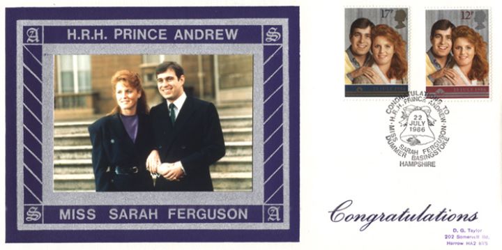 Royal Wedding 1986, Engagement Photograph Royal Wedding 1986, Engagement Photograph