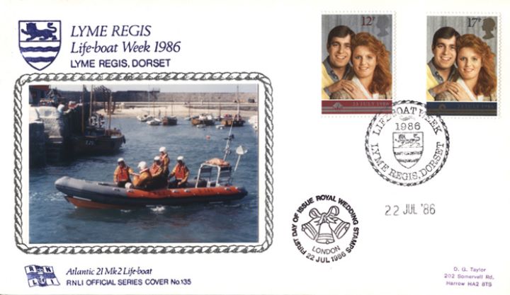 Royal Wedding 1986, Lyme Regis Lifeboat Week Royal Wedding 1986, Lyme Regis Lifeboat Week