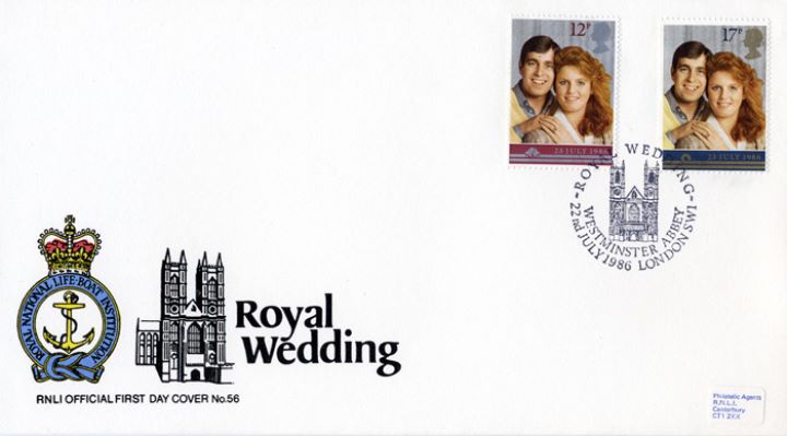Royal Wedding 1986, RNLI Official Royal Wedding 1986, RNLI Official