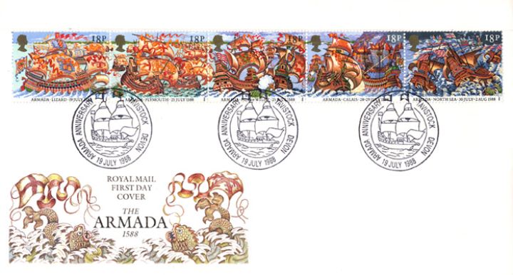 Spanish Armada, English & Spanish Flags Spanish Armada, English & Spanish Flags