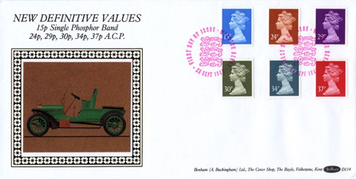 Machins: 15p, 20p, 24p, 29p, 30p, 34p, 37p, Vintage Car Machins: 15p, 20p, 24p, 29p, 30p, 34p, 37p, Vintage Car
