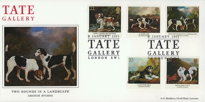 Dogs: Paintings by Stubbs, Tate Gallery Dogs: Paintings by Stubbs, Tate Gallery
