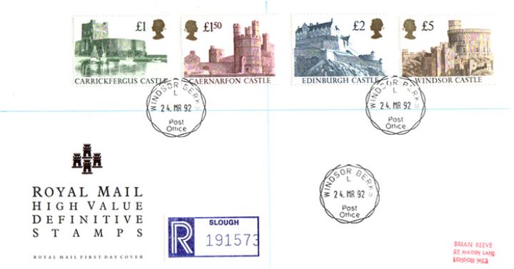 Castles: (EP), High Value Definitive Stamps Castles: (EP), High Value Definitive Stamps