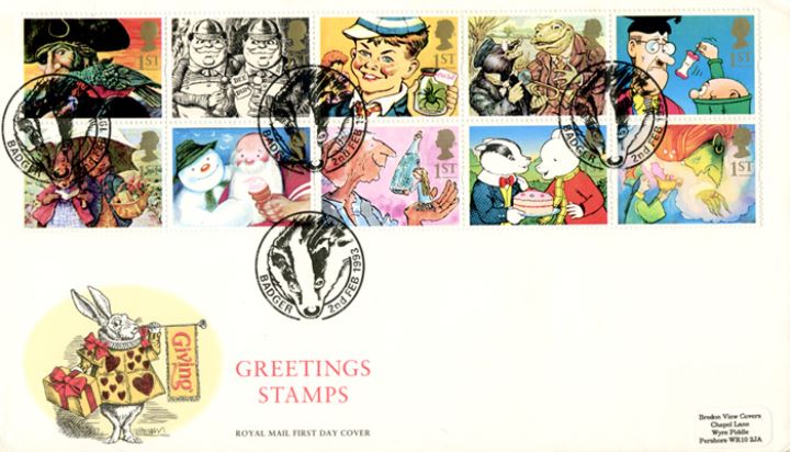 Gift Giving (Greetings), White Rabbit Gift Giving (Greetings), White Rabbit