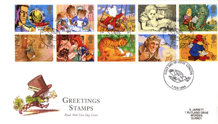 Messages (Greetings), The Mad Hatter Messages (Greetings), The Mad Hatter
