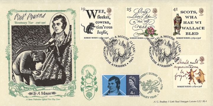 Robert Burns Bicentenary, To a Mouse Robert Burns Bicentenary, To a Mouse