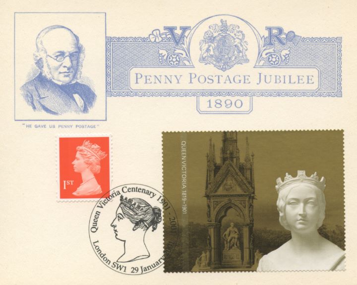 Self Adhesive: Queen Victoria, Penny Postage Jubilee Self Adhesive: Queen Victoria, Penny Postage Jubilee
