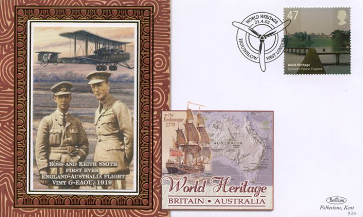 World Heritage Sites, First England-Australia Flight World Heritage Sites, First England-Australia Flight