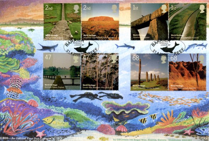 World Heritage Sites, Coral Reef World Heritage Sites, Coral Reef