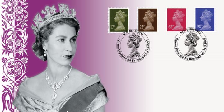 Machins (EP): 17p, 22p, 62p, 90p, Queen Elizabeth Machins (EP): 17p, 22p, 62p, 90p, Queen Elizabeth