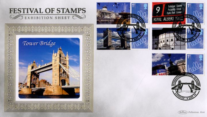 Festival of Stamps: Generic Sheet, Tower Bridge Festival of Stamps: Generic Sheet, Tower Bridge
