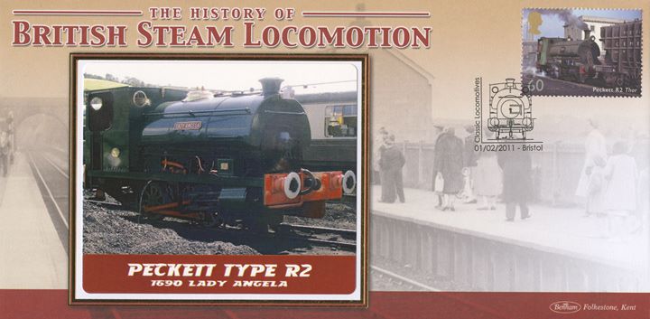Classic Locomotives: Series No.1: Miniature Sheet, Peckett Type R2 Classic Locomotives: Series No.1: Miniature Sheet, Peckett Type R2
