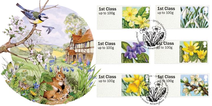 British Flora: Series No.1, Spring Blooms
, Country Cottage and Wildlife British Flora: Series No.1, Spring Blooms
, Country Cottage and Wildlife