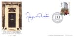 The Royal Mail, Margaret Thatcher Signed Cover
Autographed By: The Rt Hon Margaret Thatcher (Prime Minister) The Royal Mail, Margaret Thatcher Signed Cover
Autographed By: The Rt Hon Margaret Thatcher (Prime Minister)