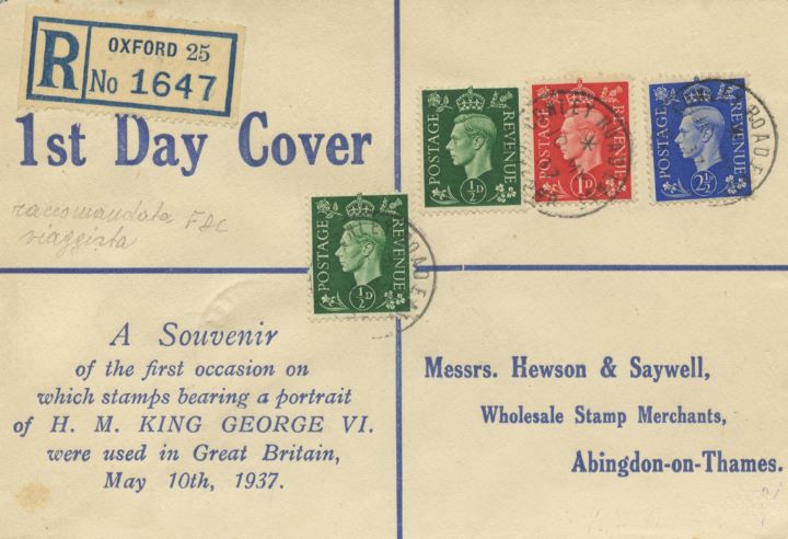 KGVI: 1/2d, 1d, 2 1/2d, The first stamps to feature King George VI KGVI: 1/2d, 1d, 2 1/2d, The first stamps to feature King George VI