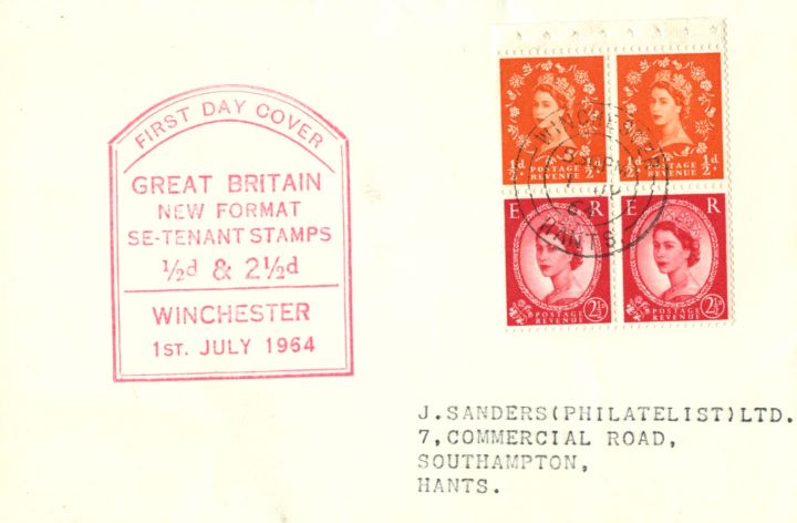 Stitched: QEII: 2s for holiday resorts, New Format Se-tenant Stamps Stitched: QEII: 2s for holiday resorts, New Format Se-tenant Stamps