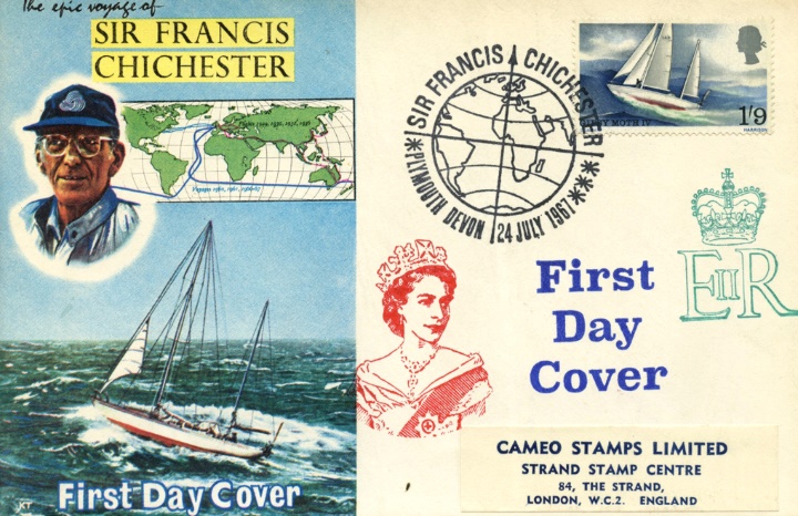 Sir Francis Chichester, Gypsy Moth & Route Sir Francis Chichester, Gypsy Moth & Route