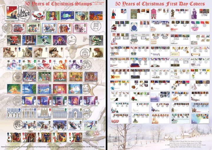 Christmas 2015, 50 Years of Christmas Stamps (Part 2) Christmas 2015, 50 Years of Christmas Stamps (Part 2)