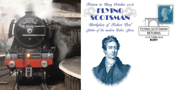 Flying Scotsman, Return to Bury Birthplace of Robert Peel Flying Scotsman, Return to Bury Birthplace of Robert Peel