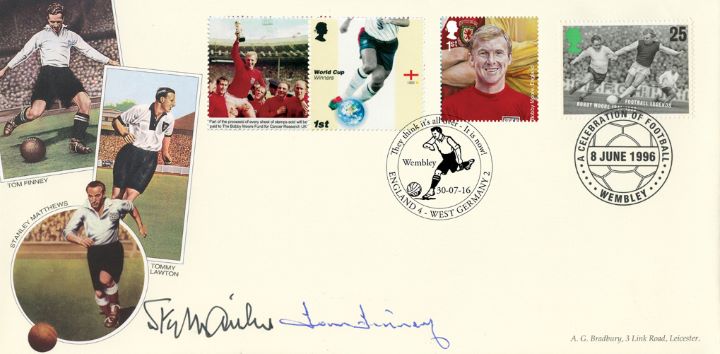 50th Anniversary of 1966 World Cup, Stanley Matthews & Tom Finney 50th Anniversary of 1966 World Cup, Stanley Matthews & Tom Finney