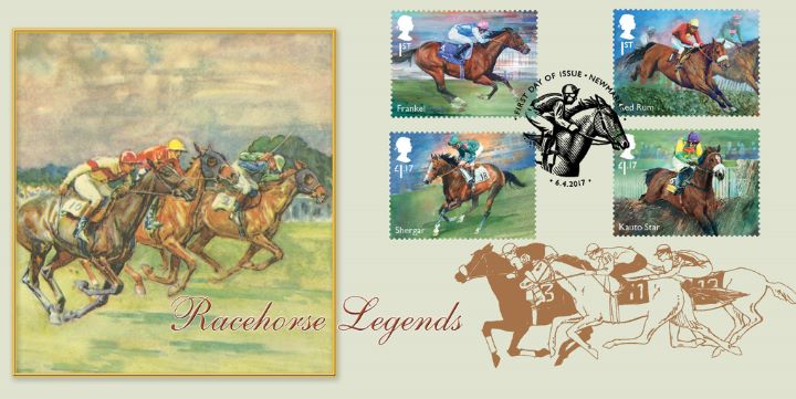 Racehorse Legends, Frankel, Red Rum, Shergar & Kauto Star Racehorse Legends, Frankel, Red Rum, Shergar & Kauto Star