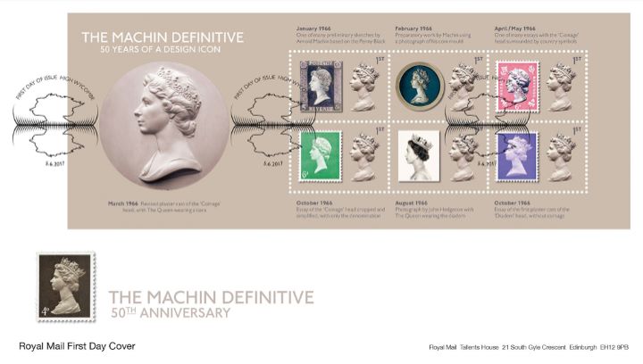 Machin Design Icon: Miniature Sheet, Early Essays Machin Design Icon: Miniature Sheet, Early Essays