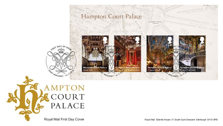 Hampton Court: Miniature Sheet, Hampton Court Palace Hampton Court: Miniature Sheet, Hampton Court Palace