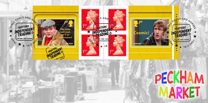 Self Adhesive: Only Fools and Horses, Peckham Market RSB Self Adhesive: Only Fools and Horses, Peckham Market RSB