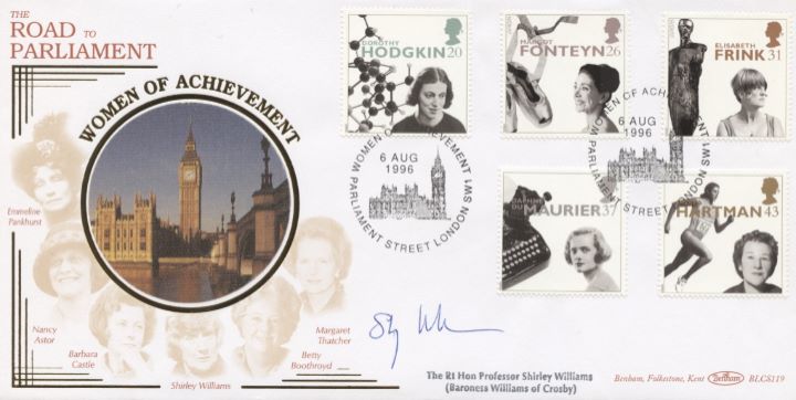 Women of Achievement, Signed Covers Women of Achievement, Signed Covers