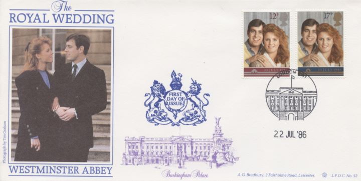 Royal Wedding 1986, Andrew and Sarah Royal Wedding 1986, Andrew and Sarah