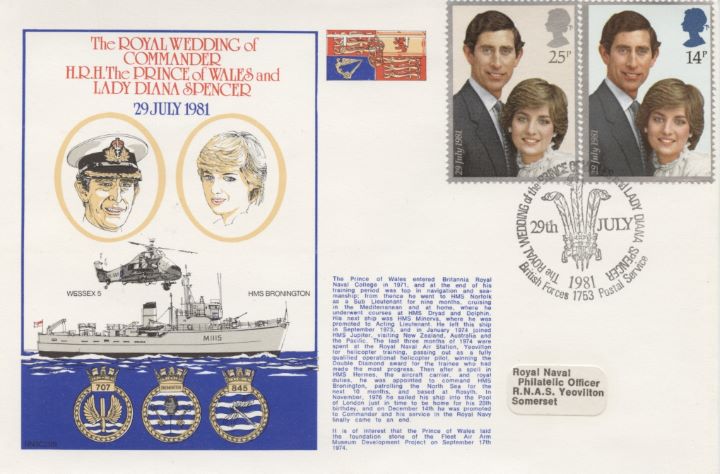 the royal wedding 1981 first day cover collection