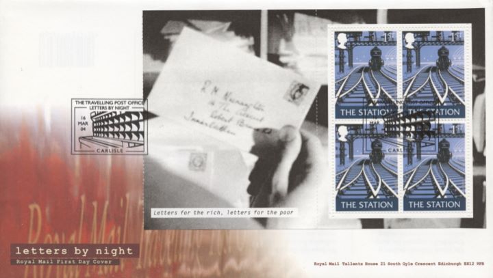 PSB: Letters by Night - Pane 3, Letters by Night PSB: Letters by Night - Pane 3, Letters by Night