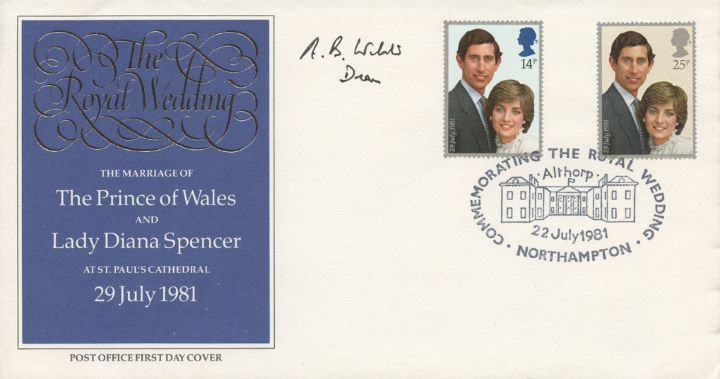 the royal wedding 1981 first day cover collectionphoto