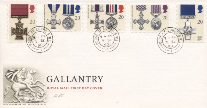 Gallantry, 50th Anniversary of the George Cross Gallantry, 50th Anniversary of the George Cross