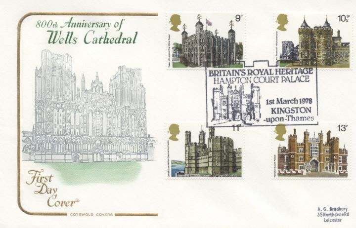 Historic Buildings: Stamps, Wells Cathedral Historic Buildings: Stamps, Wells Cathedral