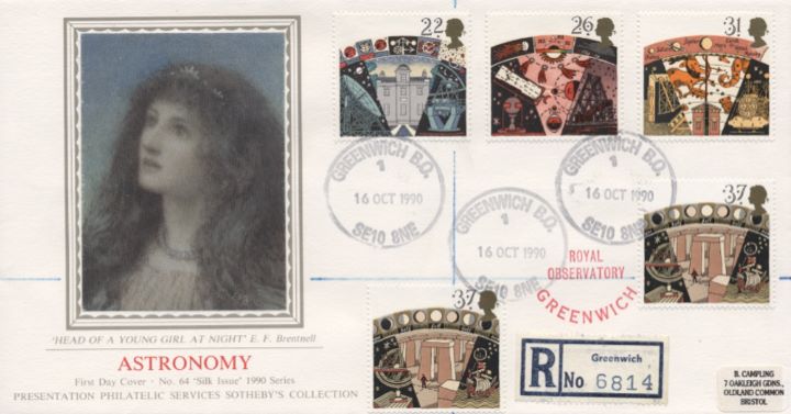 Astronomy, Head of a Young Girl at Night Astronomy, Head of a Young Girl at Night