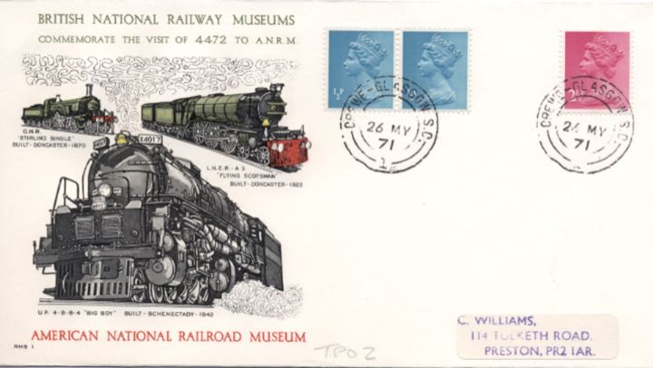 TPO Postmarks, Railway Museums TPO Postmarks, Railway Museums