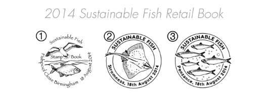 Self Adhesive: Sustainable Fish Postmarks Self Adhesive: Sustainable Fish Postmarks