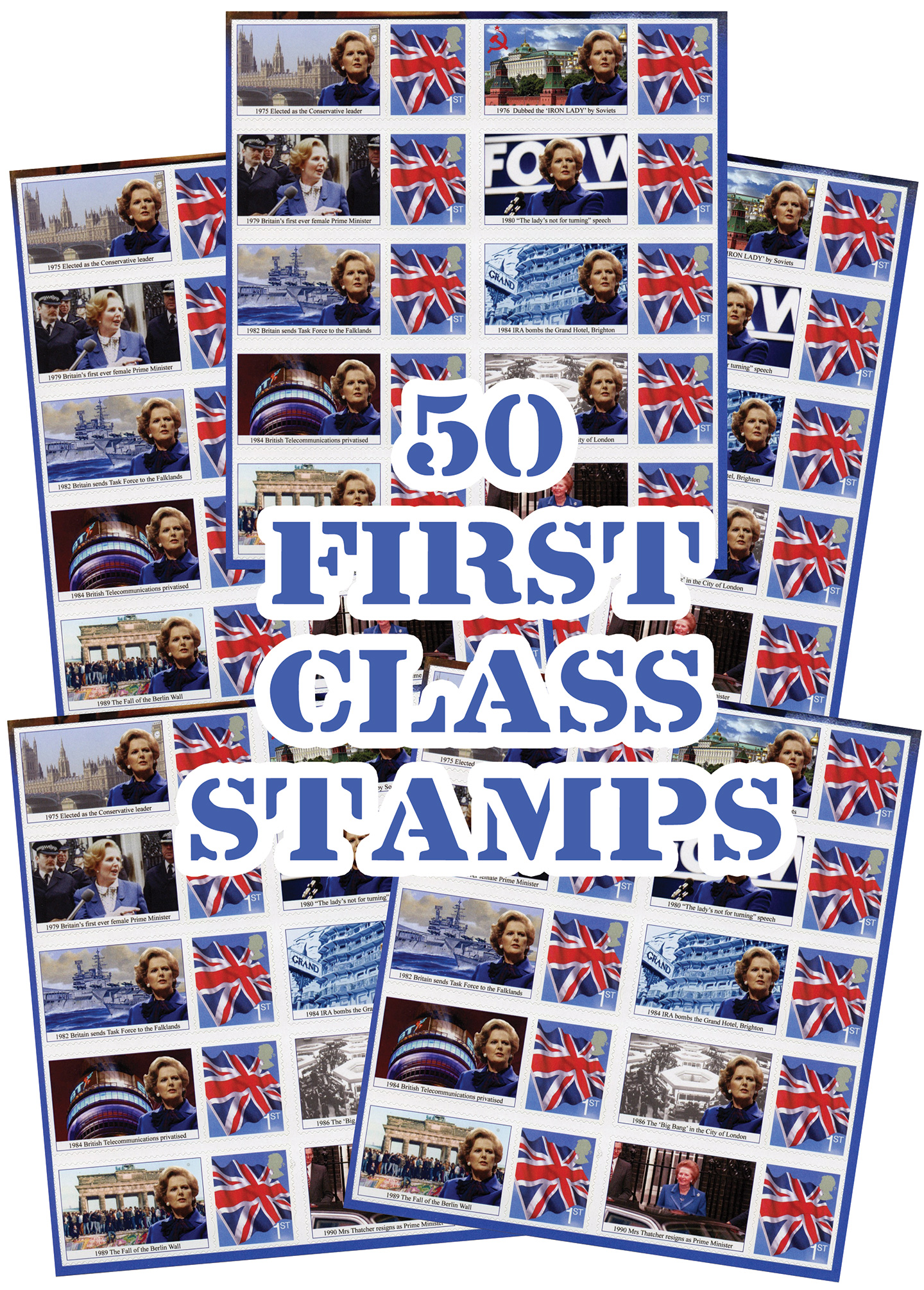 Mrs Thatcher Stamps - SAVE £6 Mrs Thatcher Stamps - SAVE £6