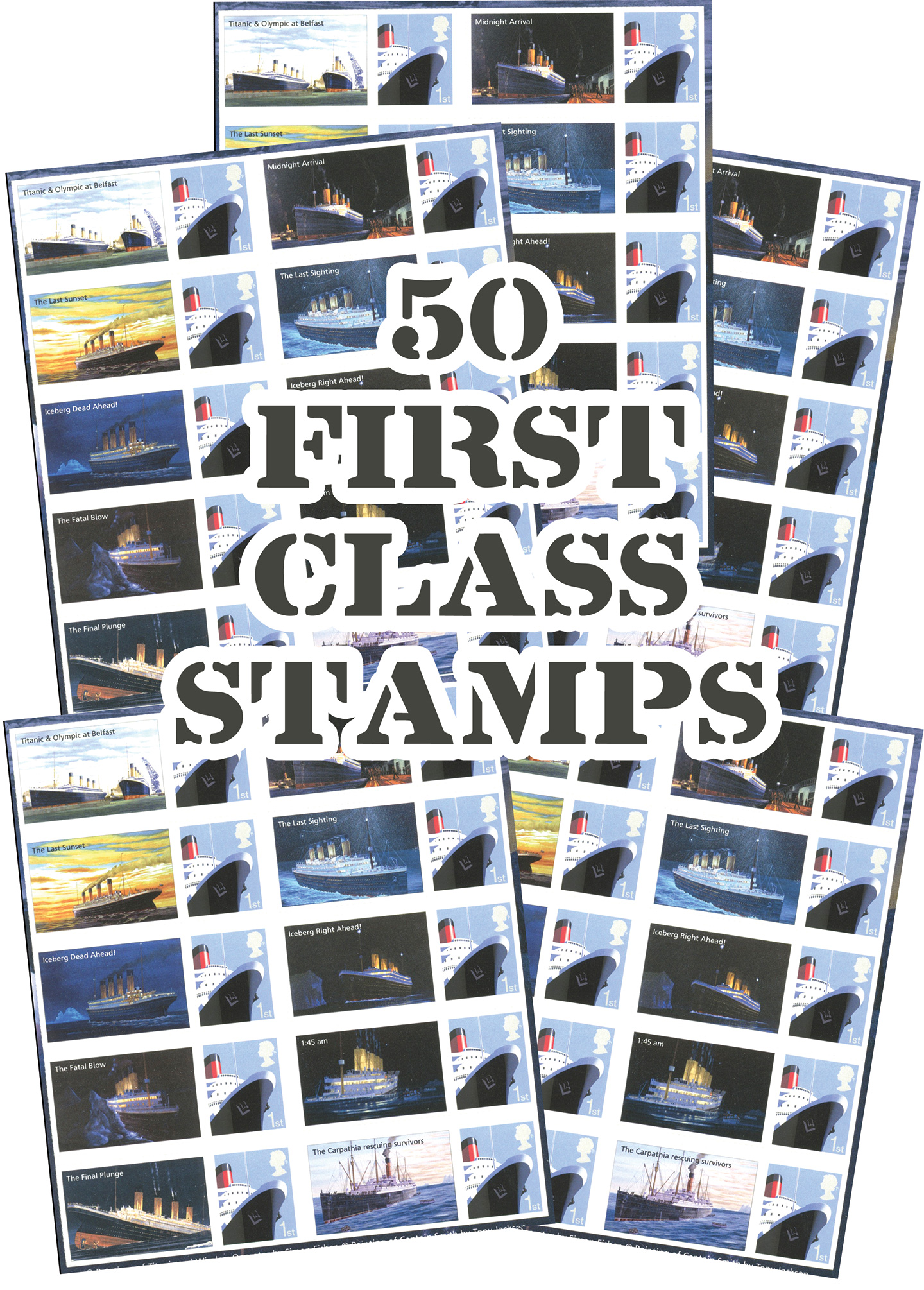 Titanic Stamps - SAVE £6 Titanic Stamps - SAVE £6