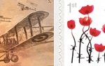 Poppy Stamps - SAVE £12
100 x 1st Great War 1st Class stamps and labels Poppy Stamps - SAVE £12
100 x 1st Great War 1st Class stamps and labels
